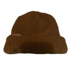 Ottergreen Filson beanie. 100% wool. One size